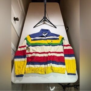 Vtg POLO RALPH LAUREN CP 93
REGATTA BAYPORT Sailing Beach Stadium
Jacket ~ Sz M
